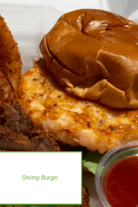 shrimp burger